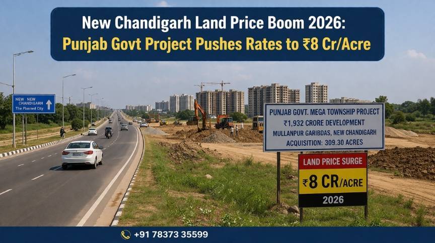 New Chandigarh Property Boom: ₹5 Cr to ₹8 Cr – Unlocking 2026's Top Investment Opportunity